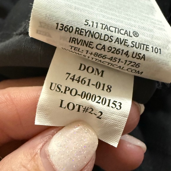 5.11 Tactical Men Pants Charcoal Gray Size 32x30 Utility Work Casual - Picture 6 of 9